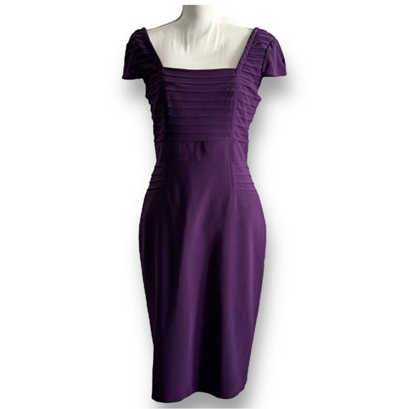 Adrianna Papell Dress Purple - Picture 6 of 6